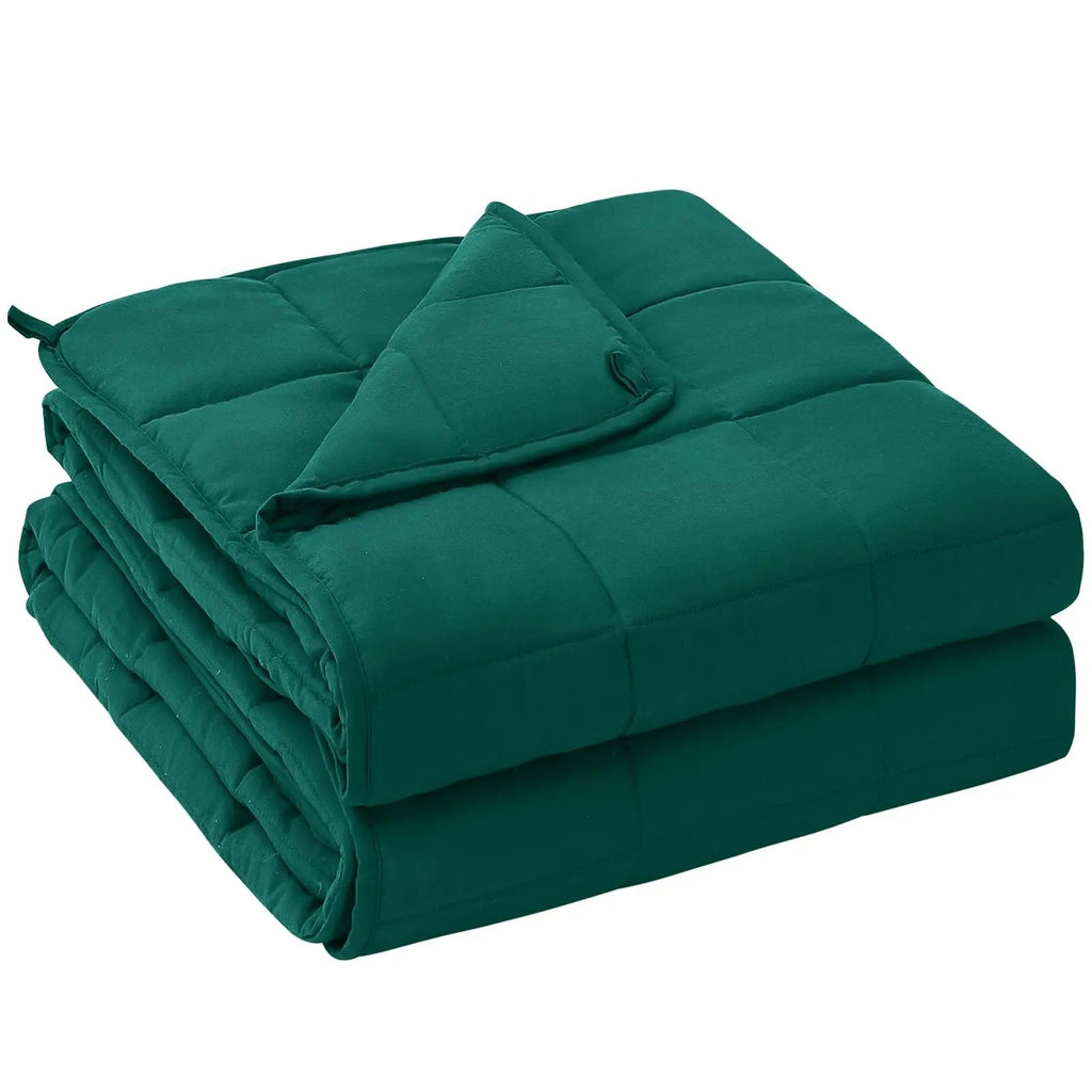 Blanket With Glass Beads For Balanced Sleep And Weighted Cooling Comfort