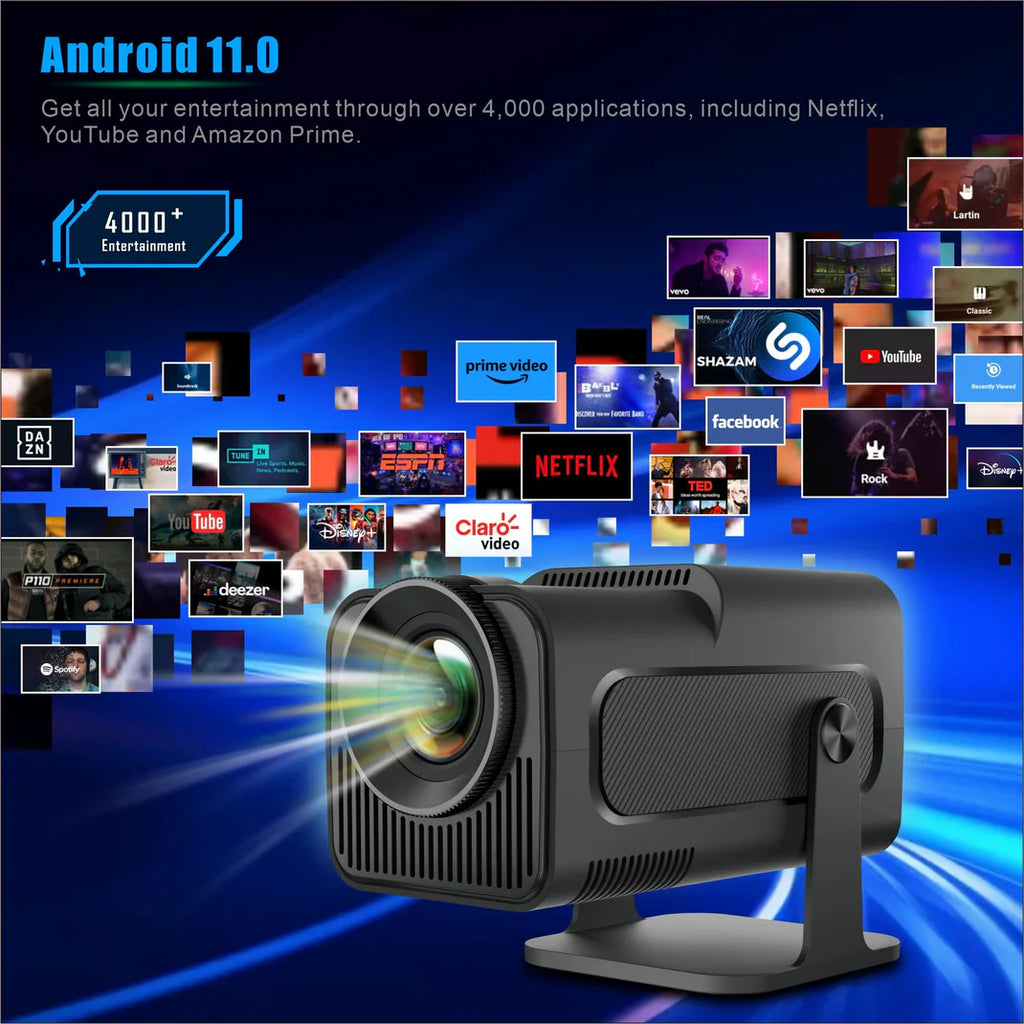 Smart Projector for Small Spaces & Big Entertainment
