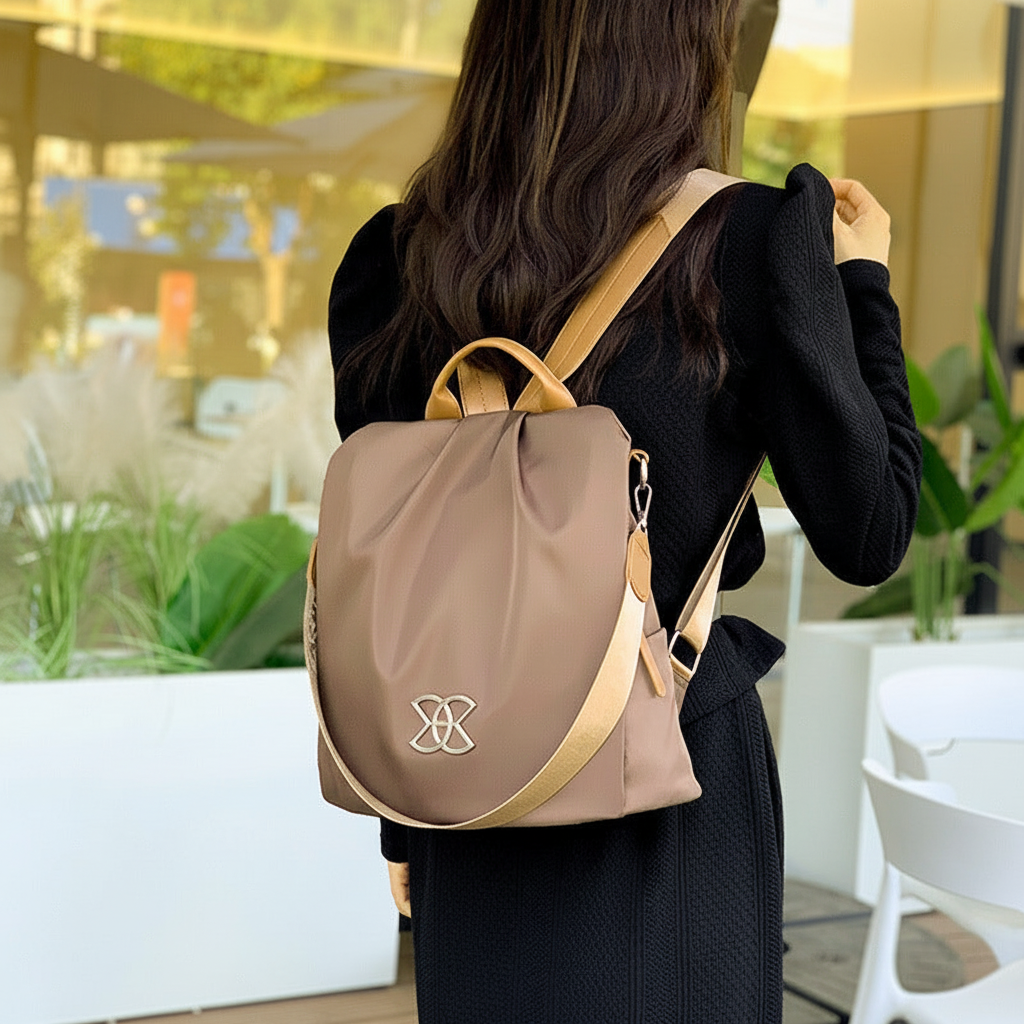 Backpack Anti Theft Waterproof Travel Laptop Bag Women | Meowbutter