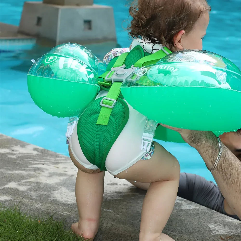 AquaBear babúszógumi — felfújható úszógumi csecsemőknek és legfeljebb hároméves kisgyermekeknek