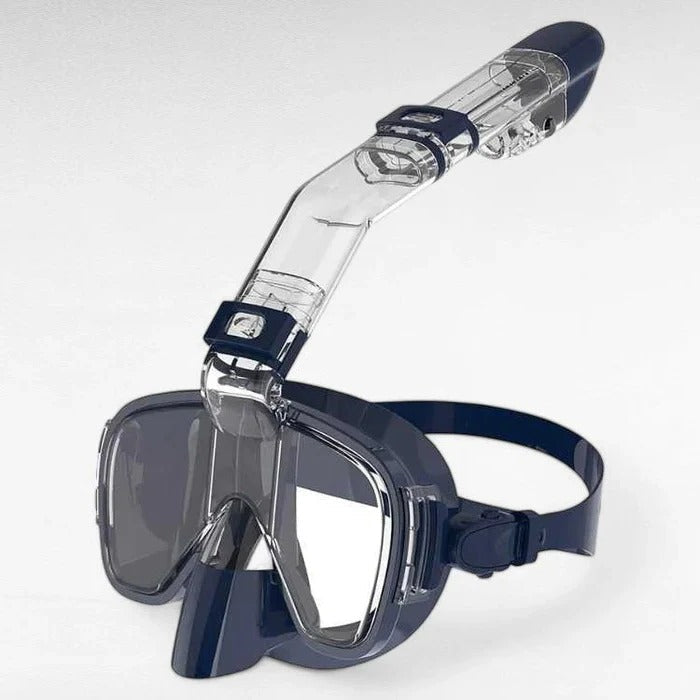 AquaVision helmaske for snorkling – Dry Top-system, 180-graders panoramautsikt