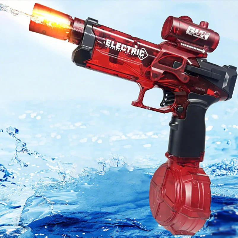 Aqua-Blaster – leichte Wasserpistole mit wiederaufladbarem USB-Akku