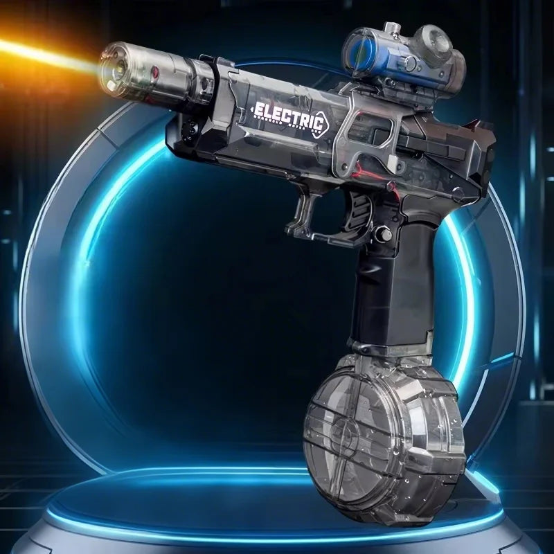 Aqua-Blaster – leichte Wasserpistole mit wiederaufladbarem USB-Akku