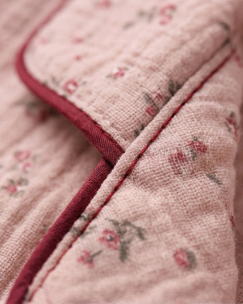 Set pigiama Flora in cotone mussola 100% per un comfort traspirante