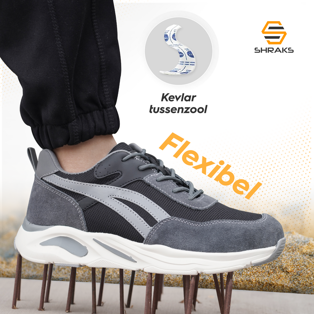 Nova Safety Shoes Deliver All Day Comfort With Slip-Resistant Soles And Steel Toe