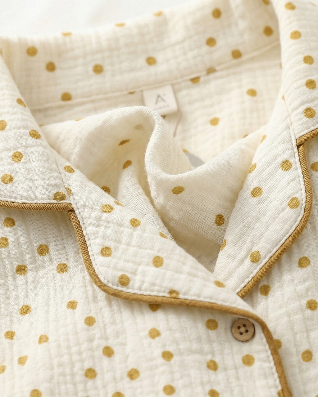 Set pigiama Flora in cotone mussola 100% per un comfort traspirante