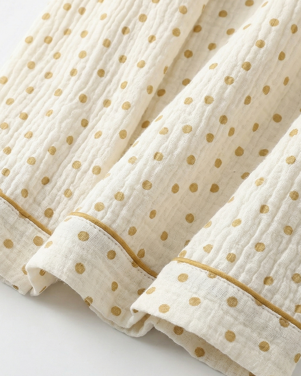 Set pigiama Flora in cotone mussola 100% per un comfort traspirante