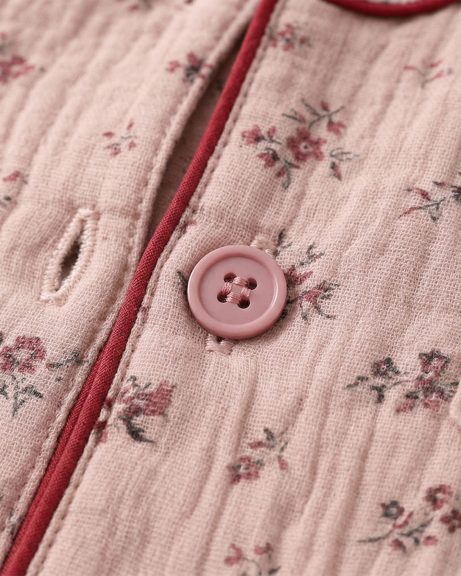 Set pigiama Flora in cotone mussola 100% per un comfort traspirante