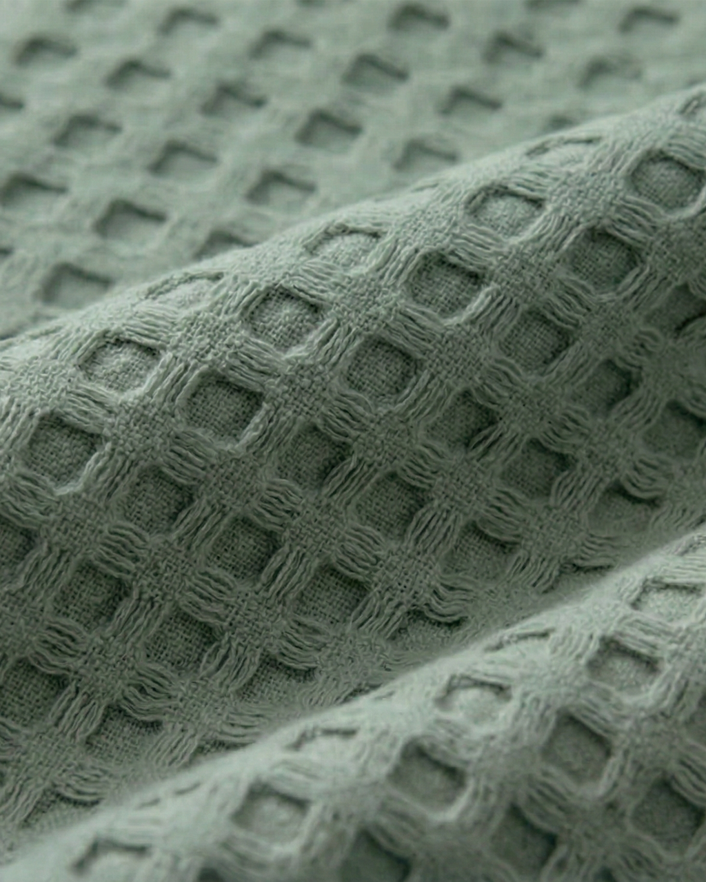 Classic Waffle Blanket Made From 100 Percent Cotton