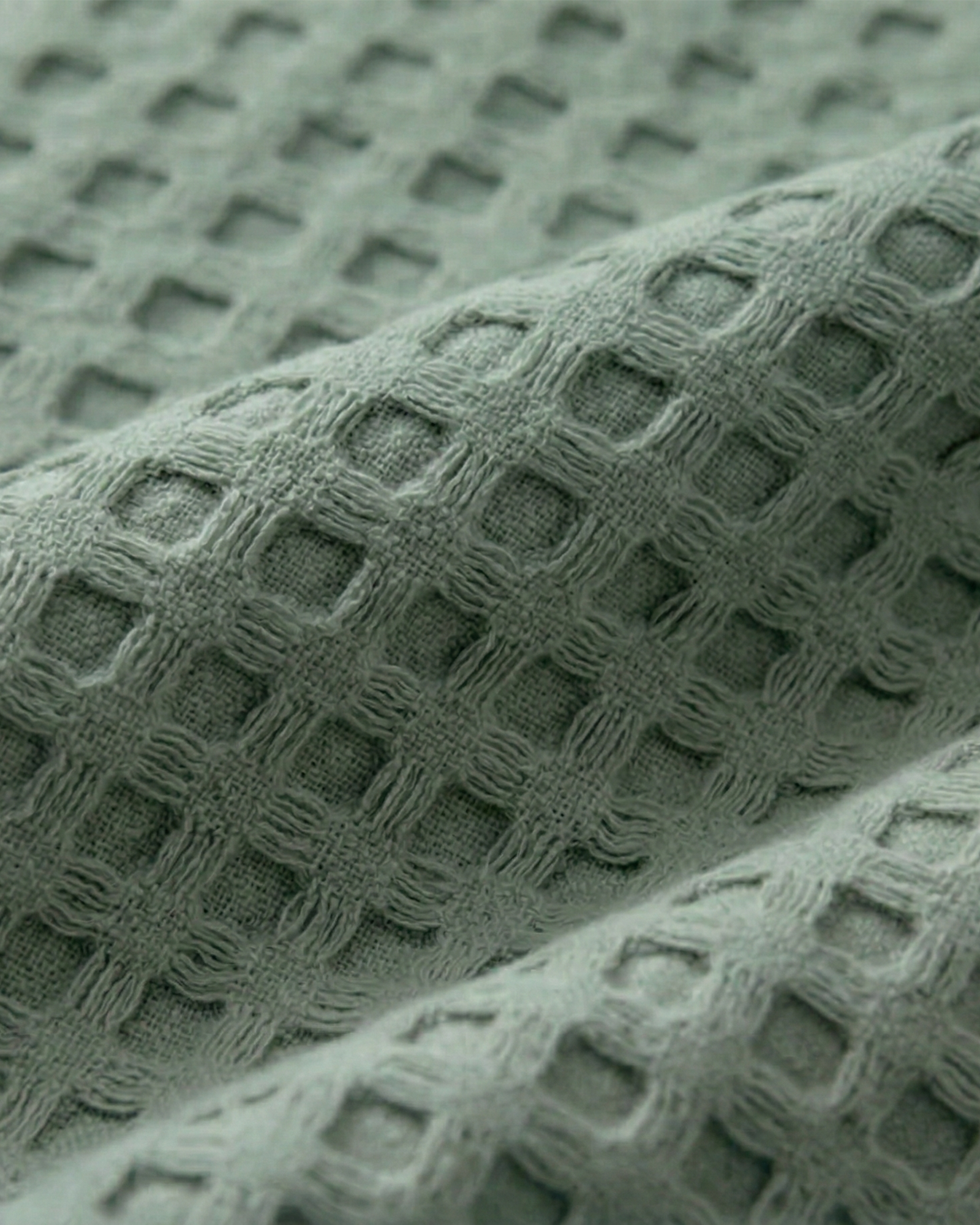 Classic Waffle Blanket Made From 100 Percent Cotton