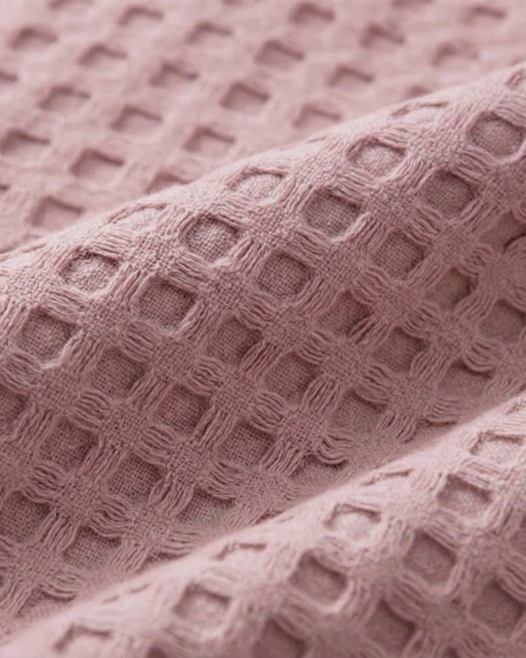Classic Waffle Blanket Made From 100 Percent Cotton