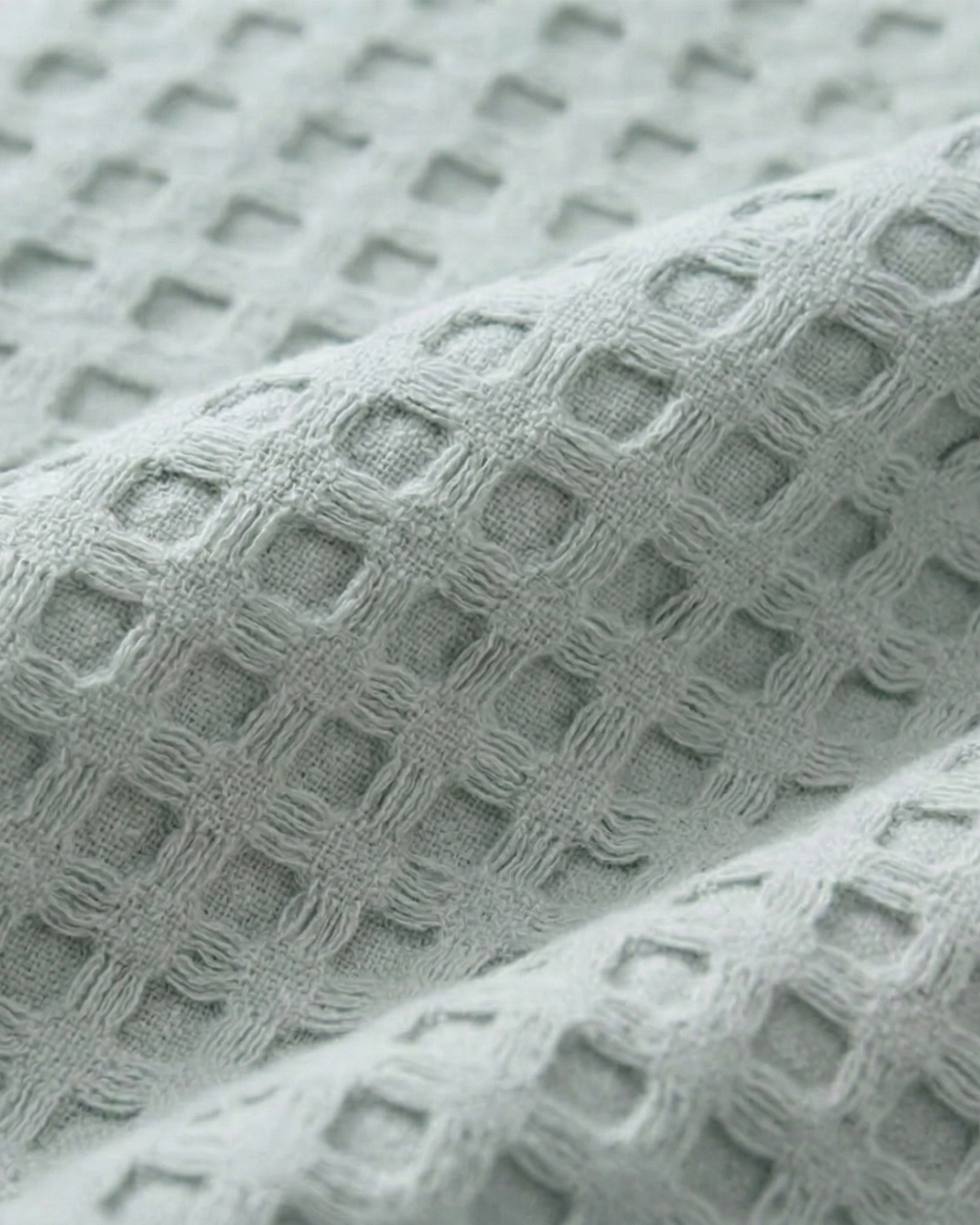 Classic Waffle Blanket Made From 100 Percent Cotton