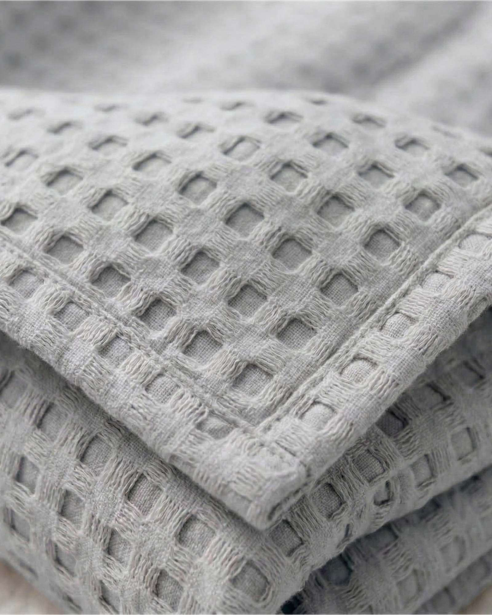 Classic Waffle Blanket Made From 100 Percent Cotton
