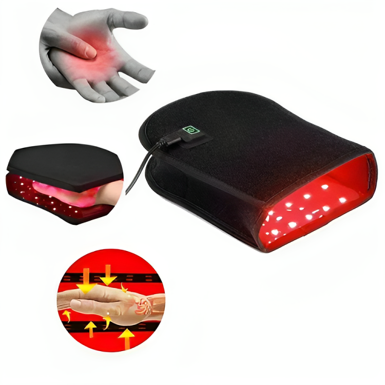 ArthroGlow infravörös kesztyűk — 660 nm-es közeli infravörös fénytechnológia