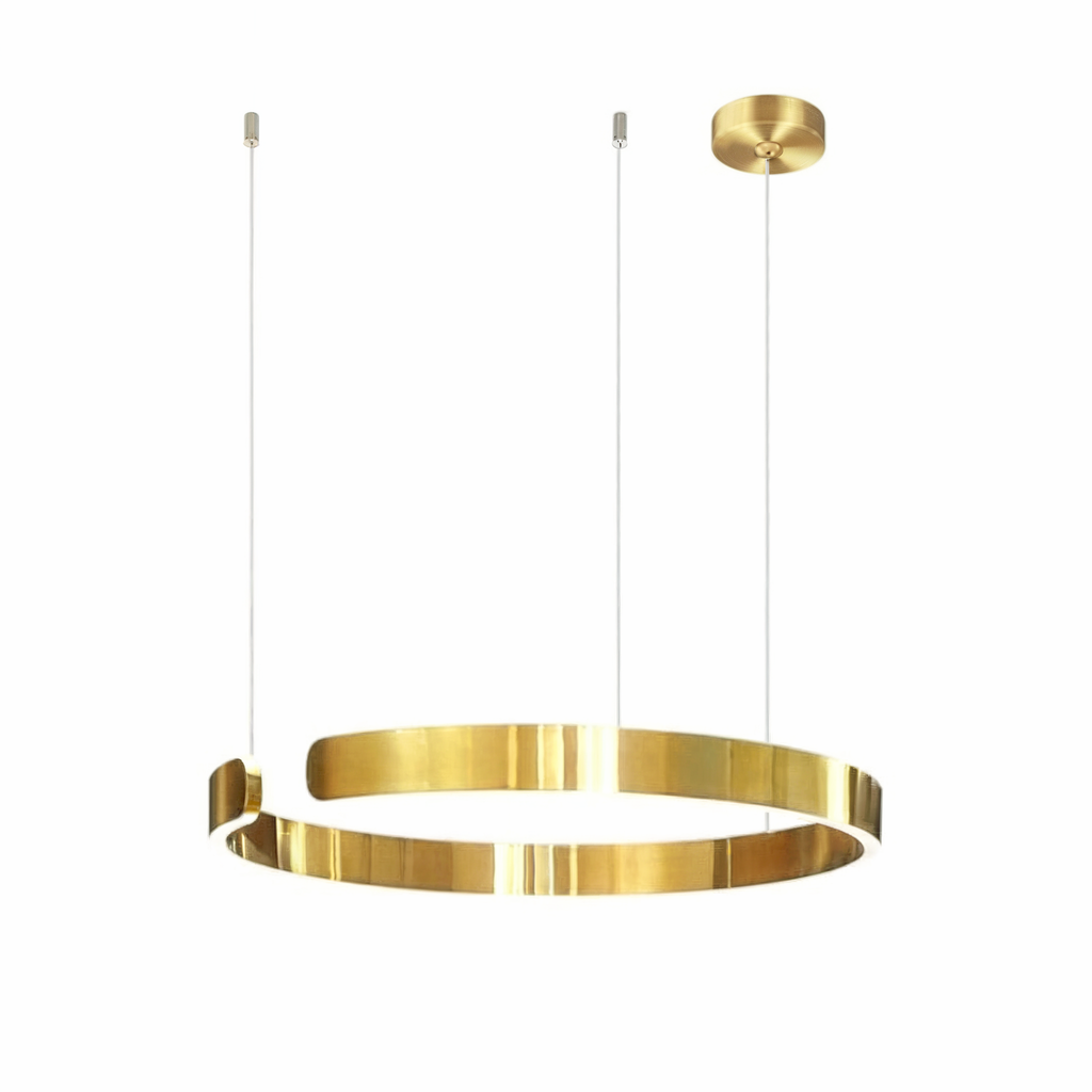 Aureli Ring Pendant Light With Modern Geometric Design