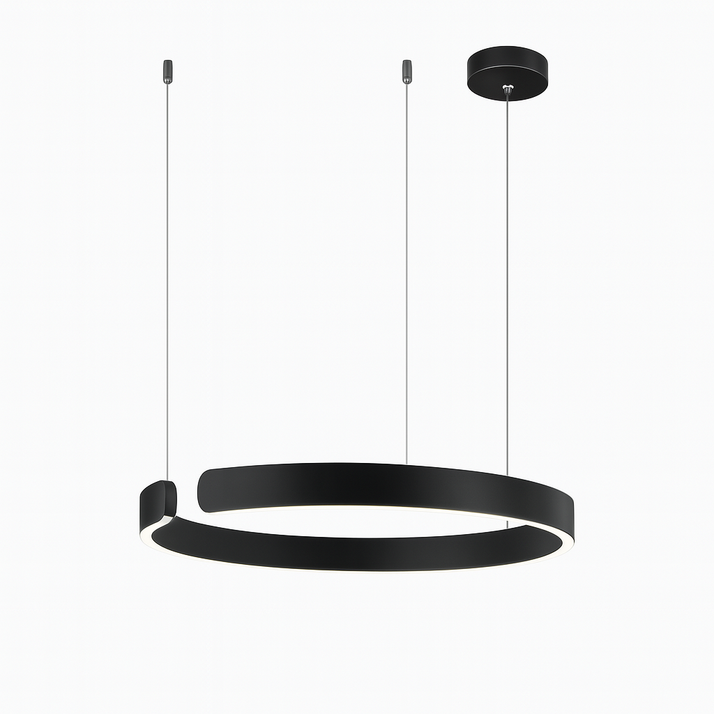 Aureli Ring Pendant Light With Modern Geometric Design