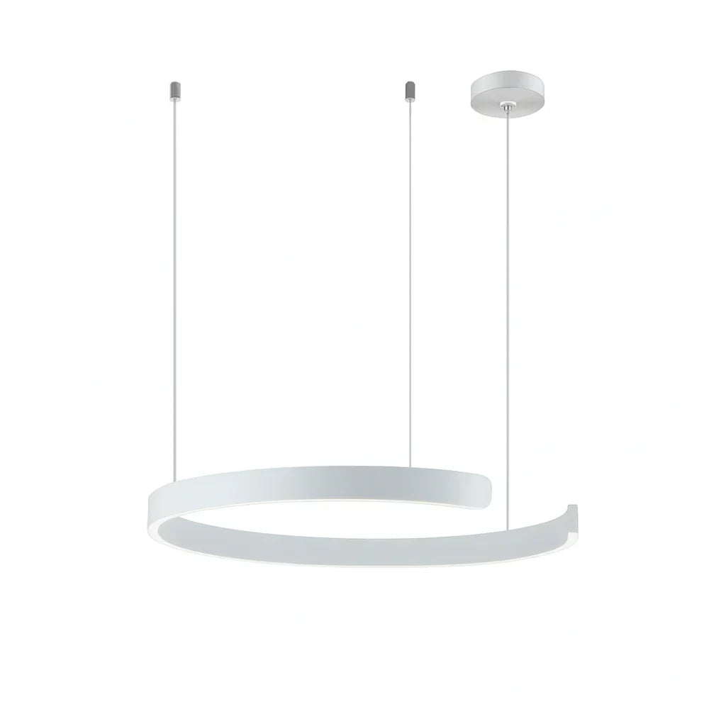 Aureli Ring Pendant Light With Modern Geometric Design