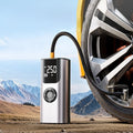AutoLift vezeték nélküli gumipumpa — kompakt kialakítás, digitális kijelző