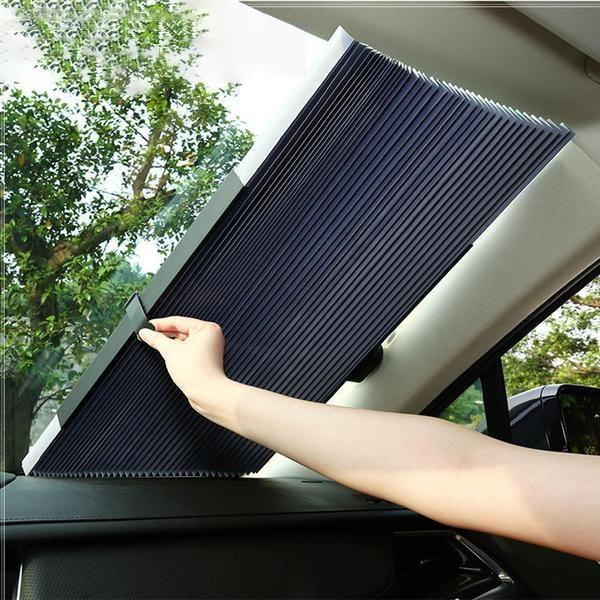 AutoShade felhúzható autóablak-árnyékoló — hordozható, UV-védelem