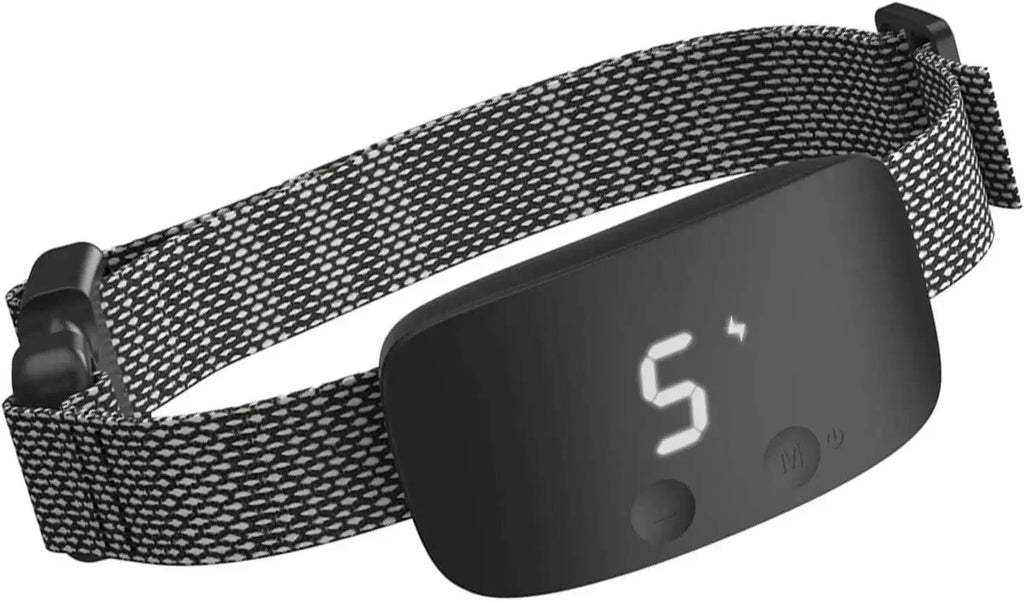 Anti-blafhalsband voor honden - Nylon - IP67 waterdicht - USB oplaadbaar - Verstelbaar voor alle rassen | meowbutter