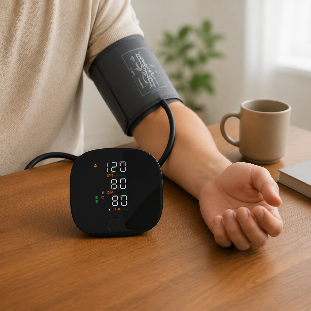 Automatic Blood Pressure Monitor Wrist Digital | Meowbutter