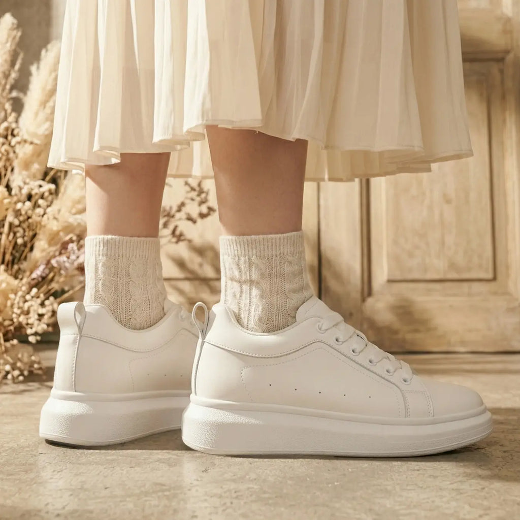 Aven 8cm Height Increase Shoes Unisex Everyday Wear