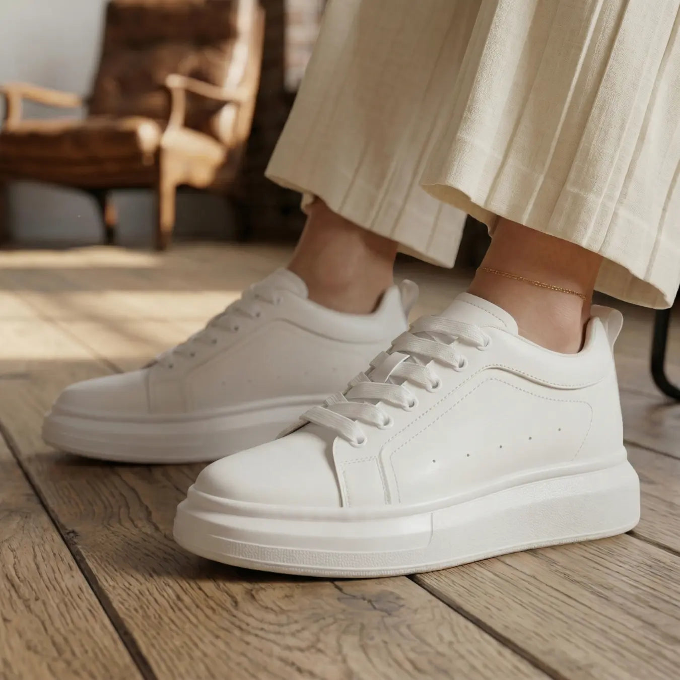 Aven 8cm Height Increase Shoes Unisex Everyday Wear