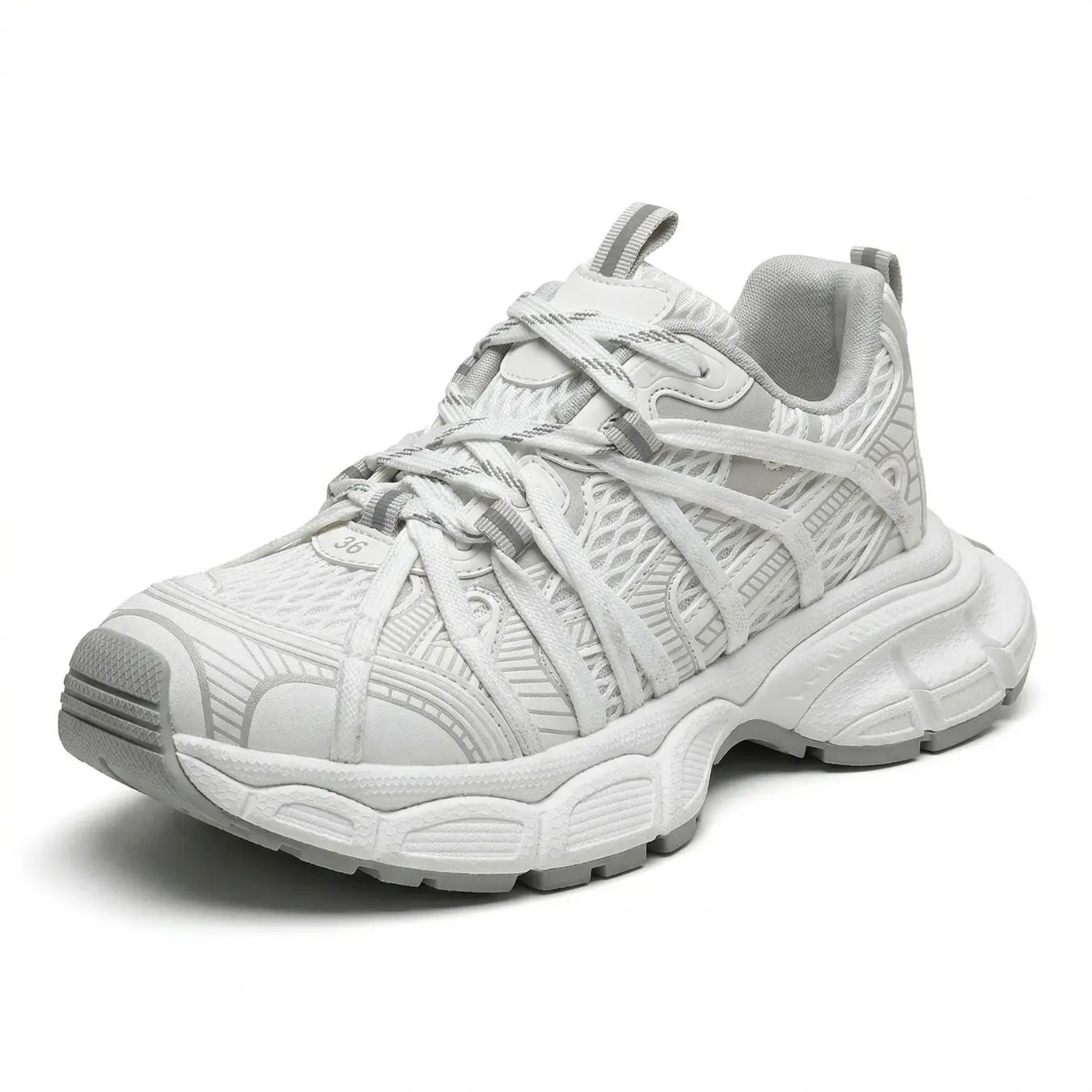 Avena Eight Centimeter Height Elevating Sneakers For Everyday Style