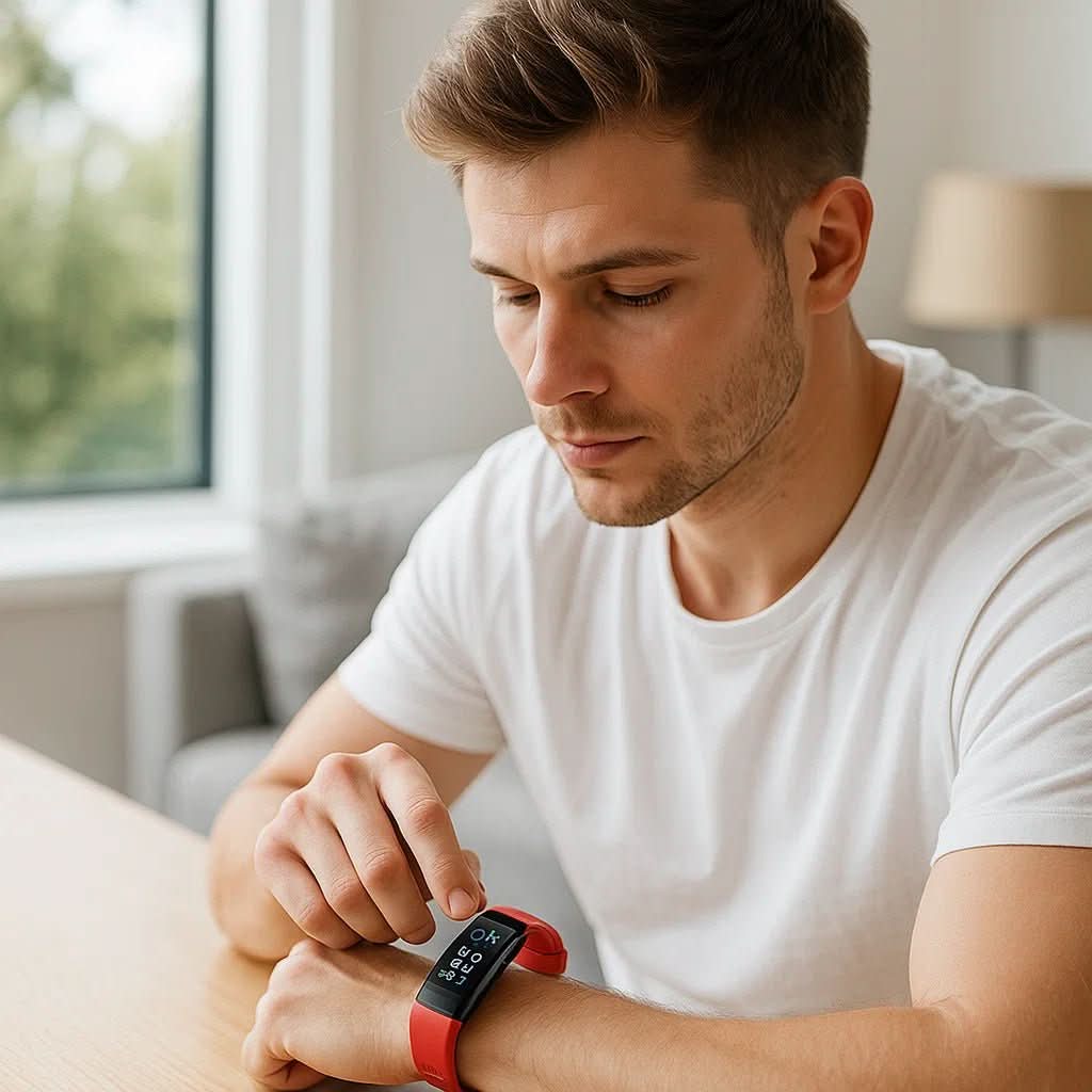Relógio Fitness com Monitor de Frequência Cardíaca e Rastreador de Saúde Inteligente | meowbutter