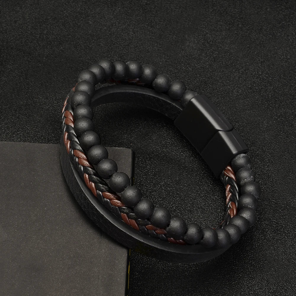 Armbånd med naturstensperler til mindfulness og støtte | Meowbutter
