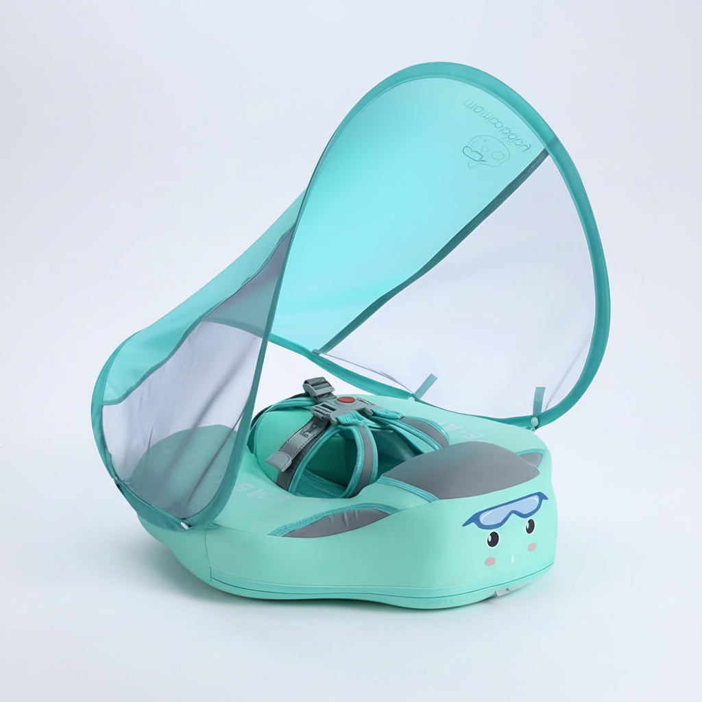 Gonfiabile per piscina per bambini con tettuccio ombreggiante | Meowbutter
