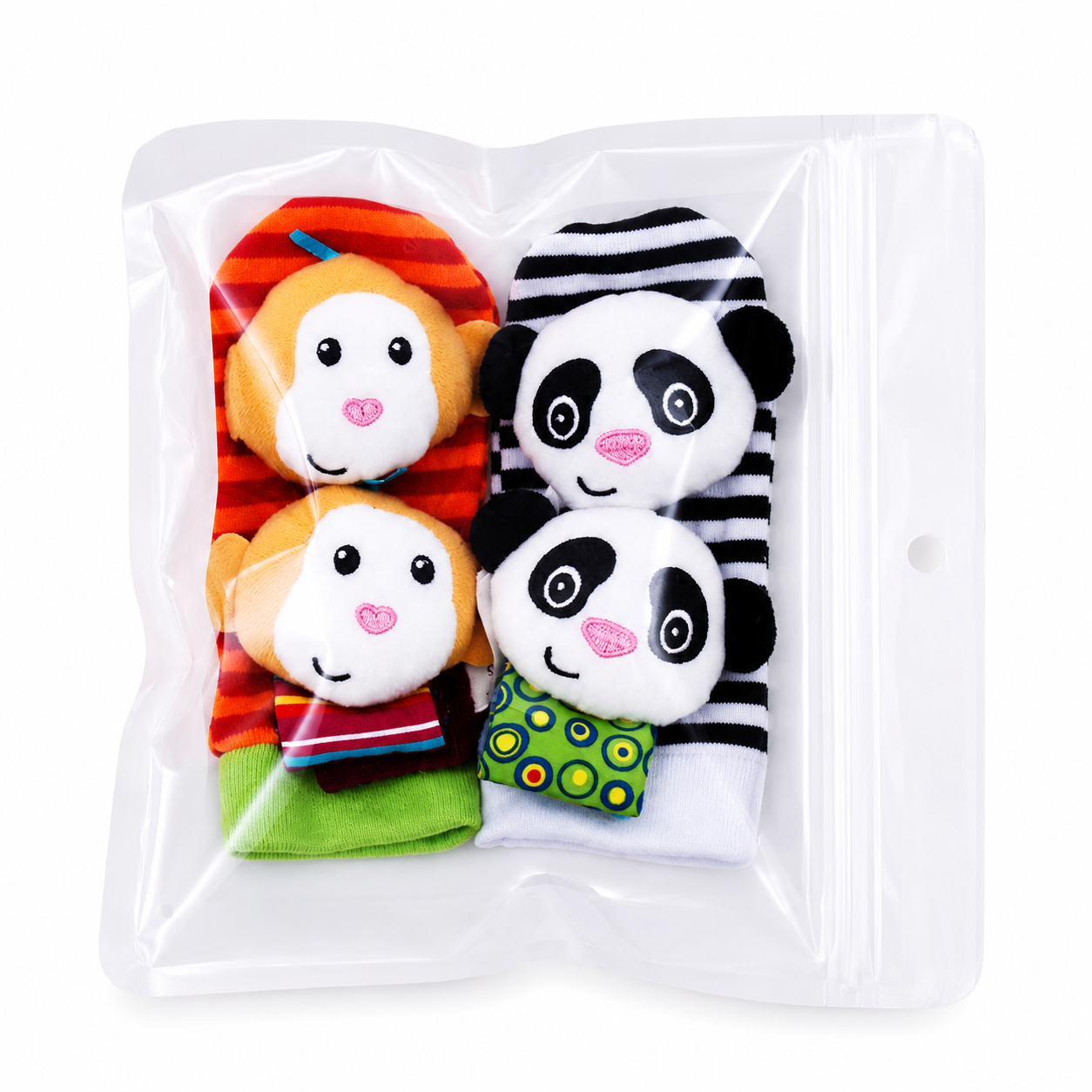 Baby Sensory Sokker Bløde Baby Sokker Armbånd | Meowbutter