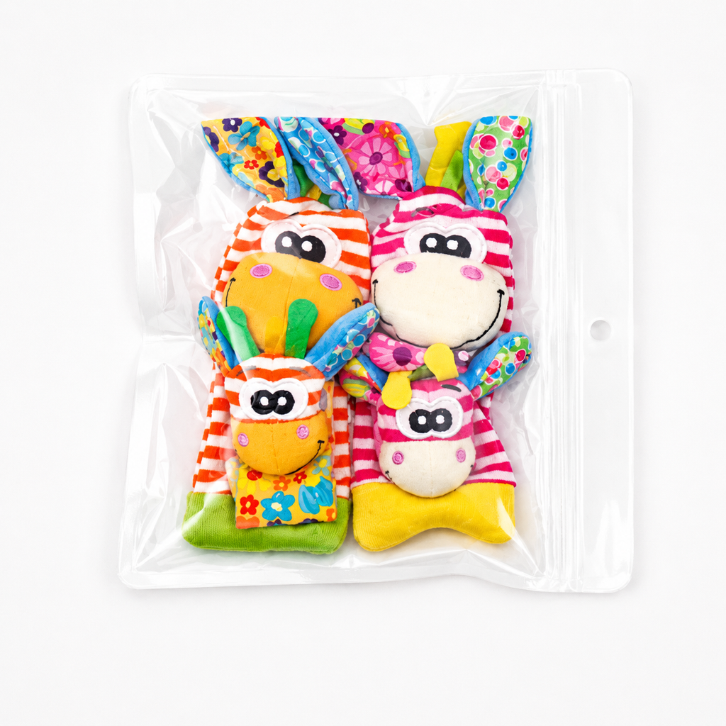 Baby Sensory Sokker Bløde Baby Sokker Armbånd | Meowbutter