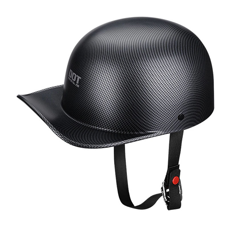 Lätt hjälm i baseballkepsmodell — DOT-godkänd design