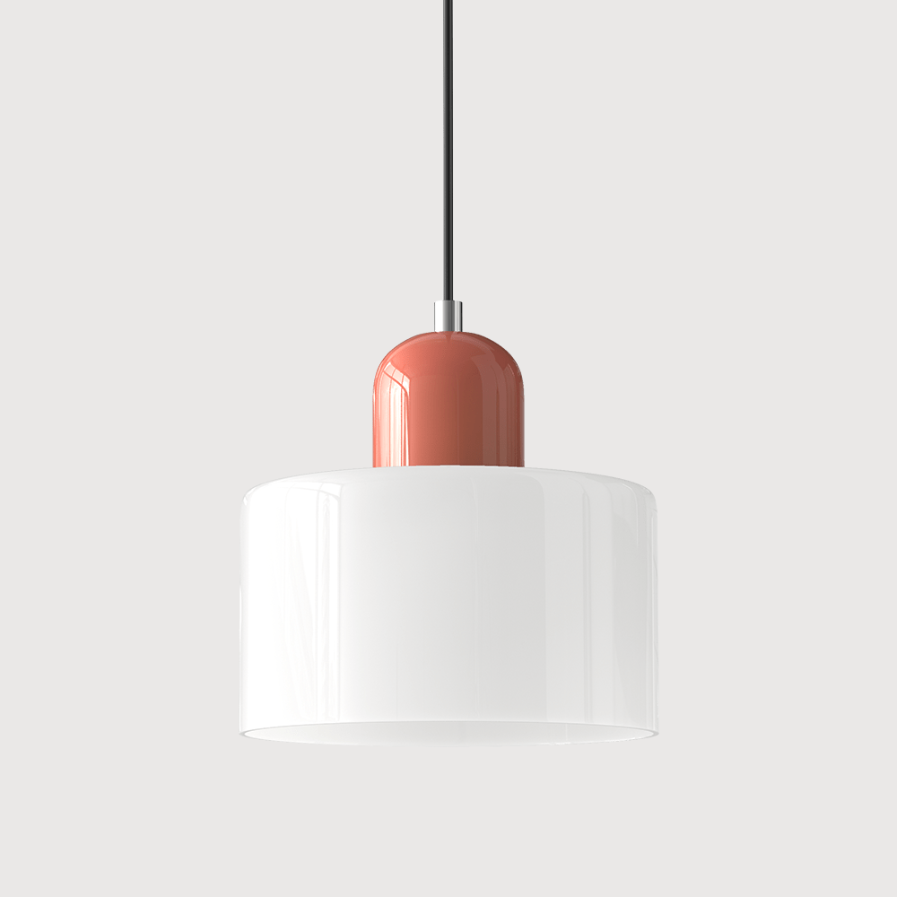 Bauhaus-Inspired Glass Pendant Light for Modern Interior Spaces | meowbutter