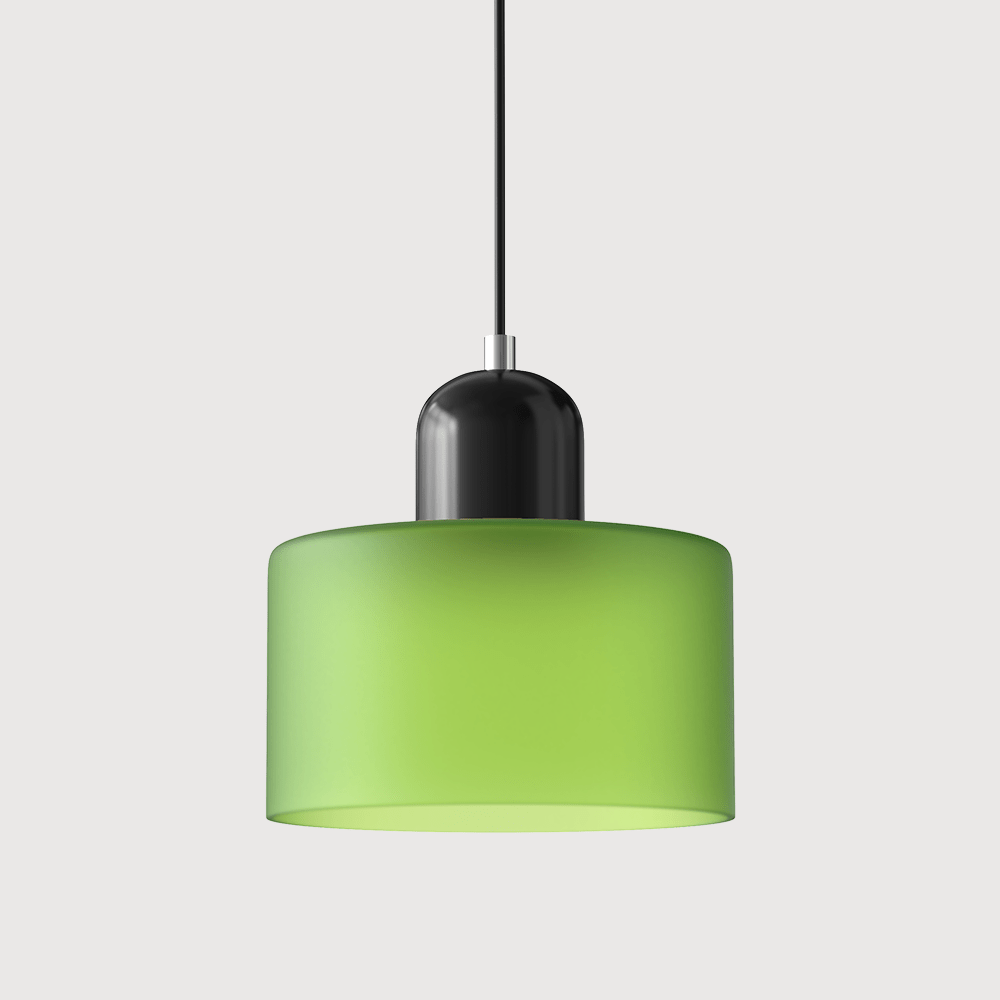 Bauhaus-Inspired Glass Pendant Light for Modern Interior Spaces | meowbutter