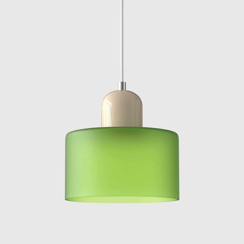 Bauhaus-Inspired Glass Pendant Light for Modern Interior Spaces | meowbutter