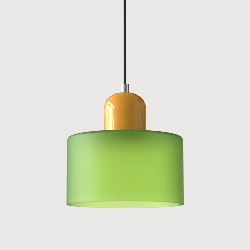 Bauhaus-Inspired Glass Pendant Light for Modern Interior Spaces | meowbutter