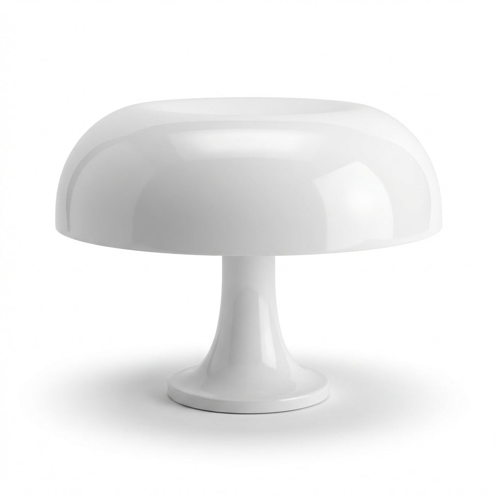 Bauhaus LED Table Lamp For Modern Rooms With Mushroom Shade