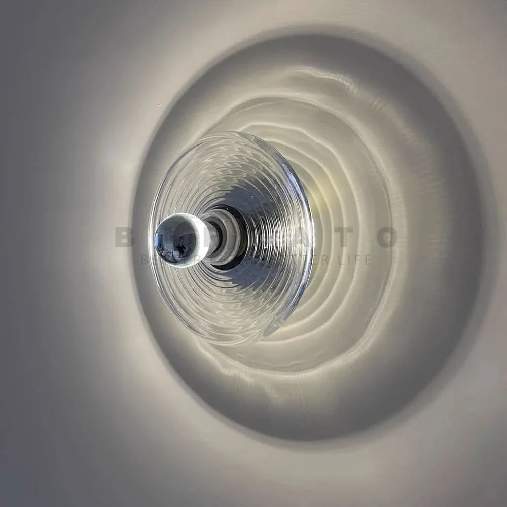 Nástěnné svítidlo Bauhaus Water Ripple Glass | meowbutter
