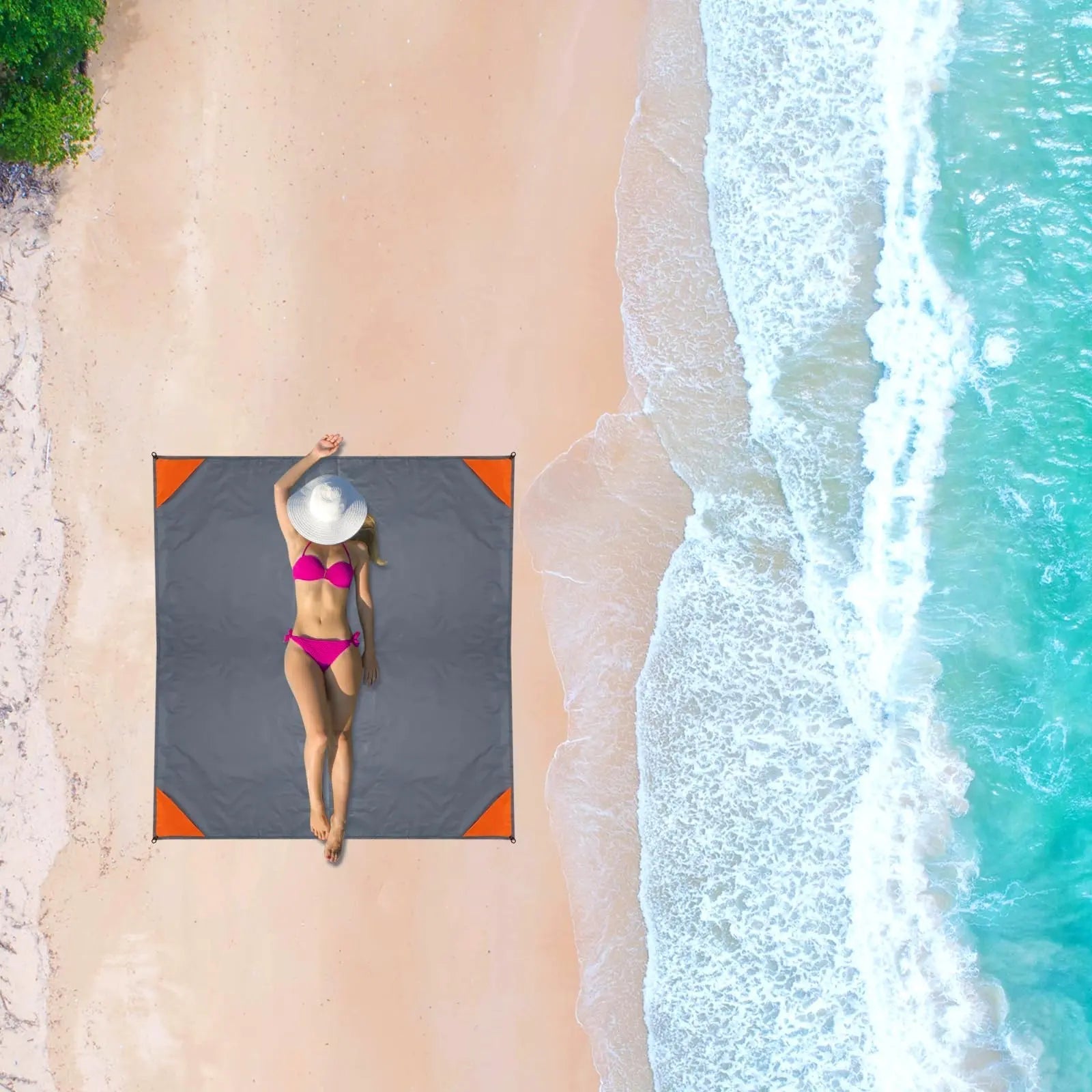 Waterproof Picnic Blanket For Outdoor Beach And Travel