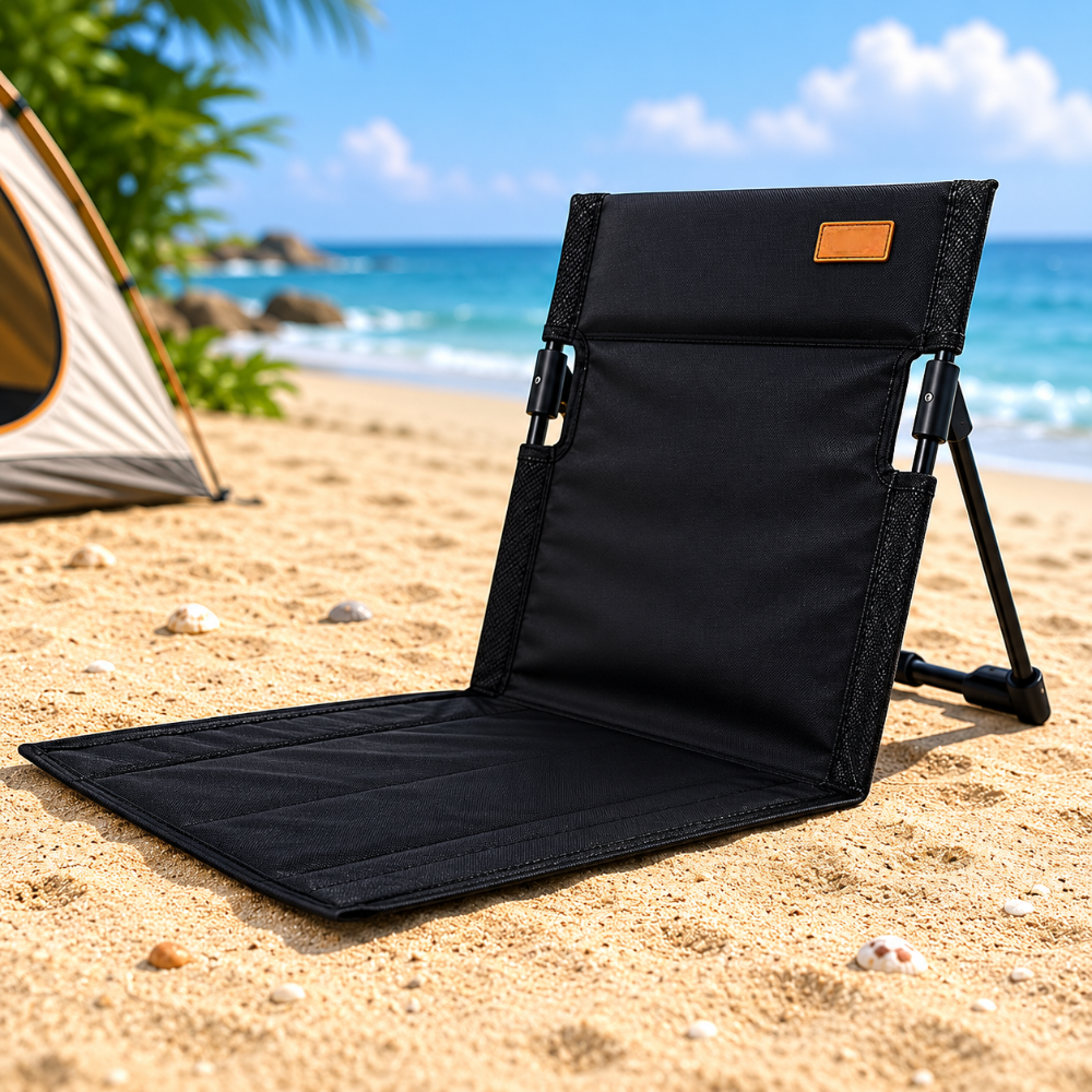 Beach Chair Camping Foldable Reclining Lounge | Meowbutter