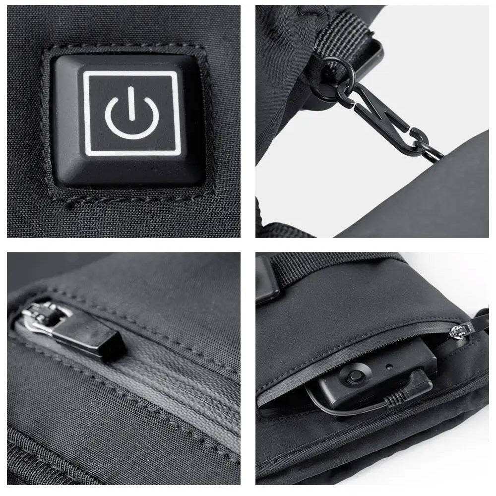 Heated Motorcycle Gloves — Rechargeable, Waterproof, Touchscreen