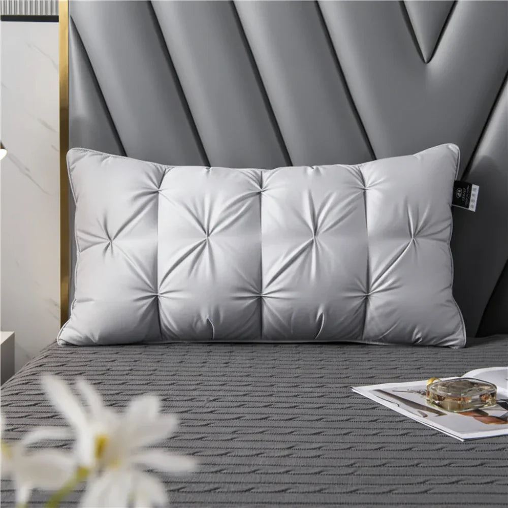 Bed Pillow Down Alternative Sleep Neck Support | Meowbutter