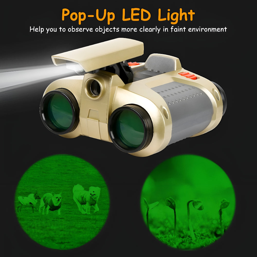 Binoculars Night Vision Kids Adventure Toy Outdoor Exploration Gear | Meowbutter