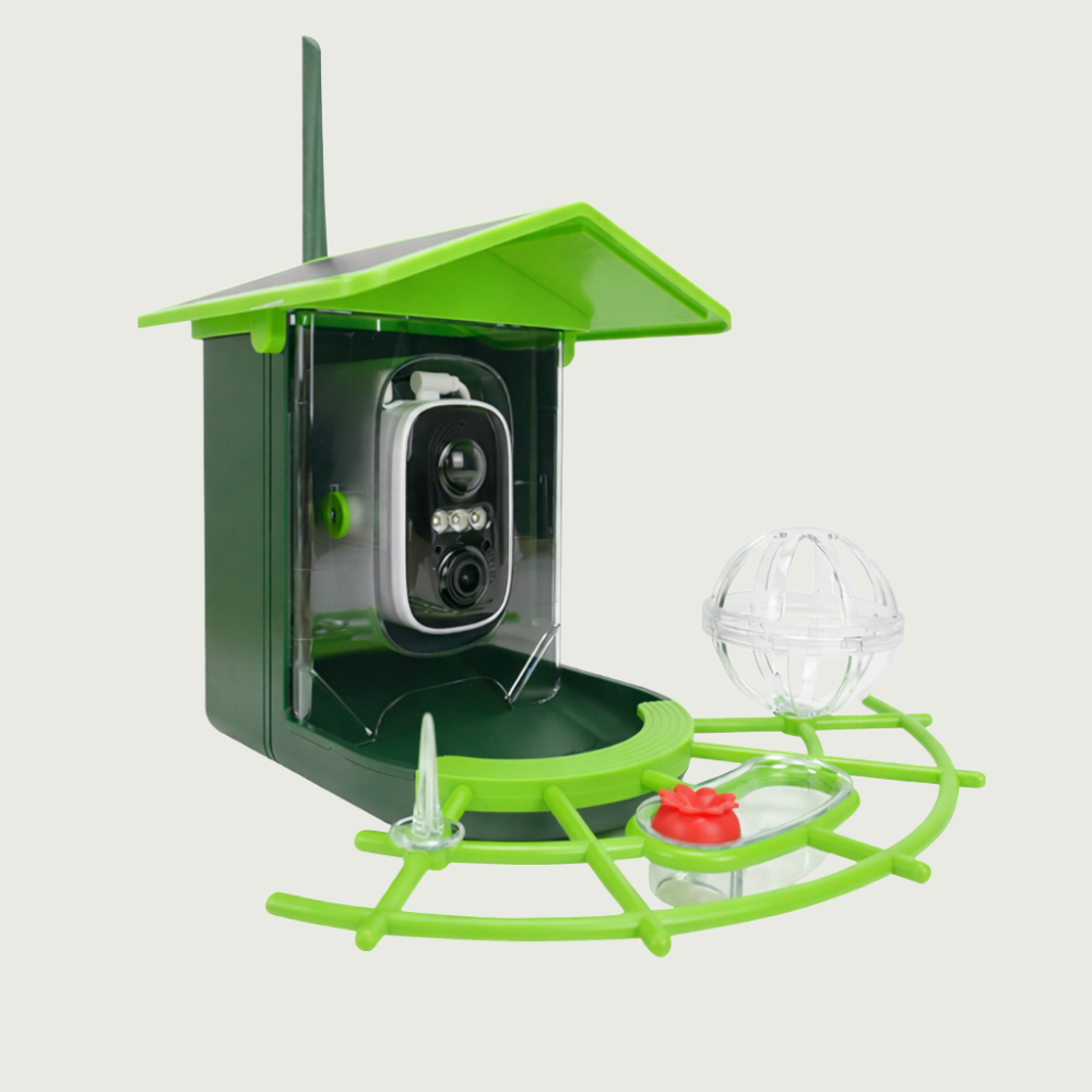 Cameră wireless de exterior — control inteligent prin aplicație HD, Bluetooth și Wi-Fi de 2,4 GHz, alerte push instantanee