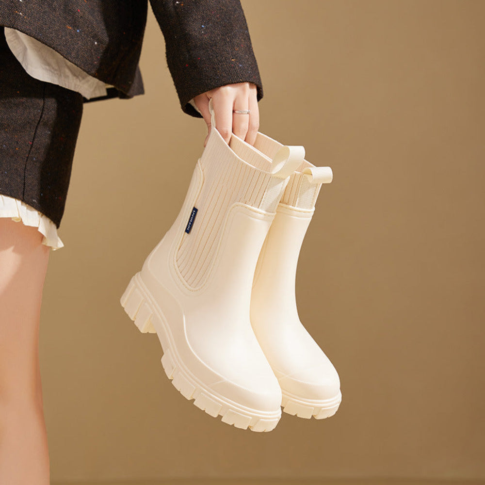 Women's Boots Ankle Chelsea Grip Sole Outdoor Style | Meowbutter