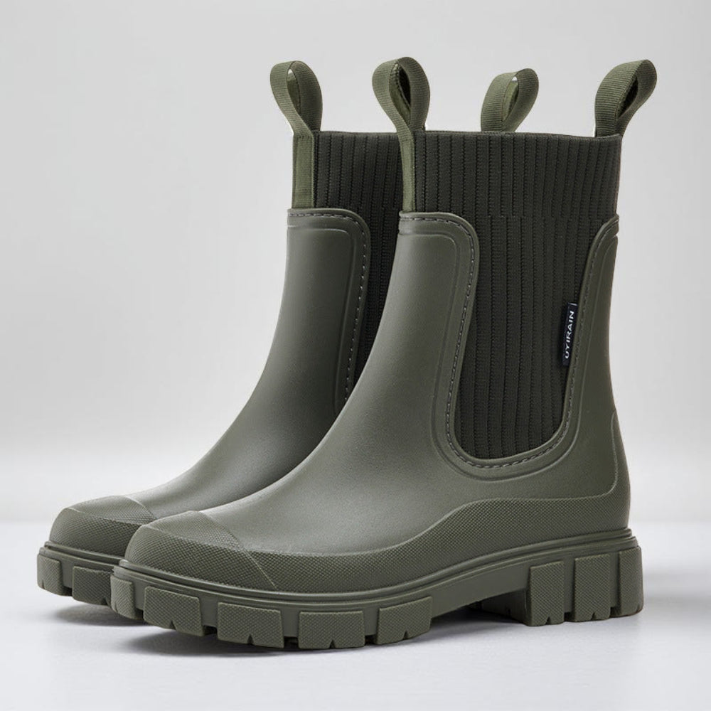 Women's Boots Ankle Chelsea Grip Sole Outdoor Style | Meowbutter