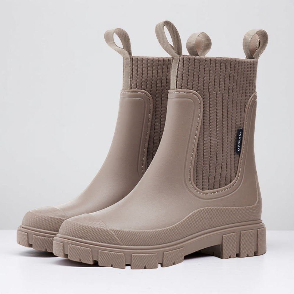 Women's Boots Ankle Chelsea Grip Sole Outdoor Style | Meowbutter