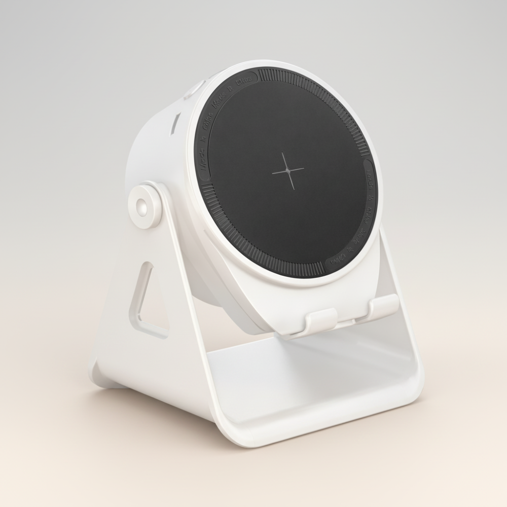 Supporto per telefono con altoparlante Bluetooth, caricatore wireless a induzione | Meowbutter